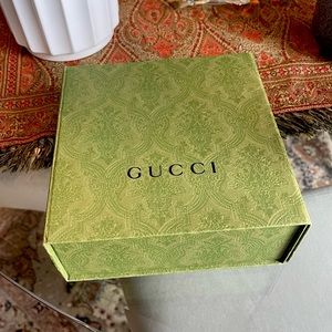 Green Gucci Magnetic Flap Gift Box